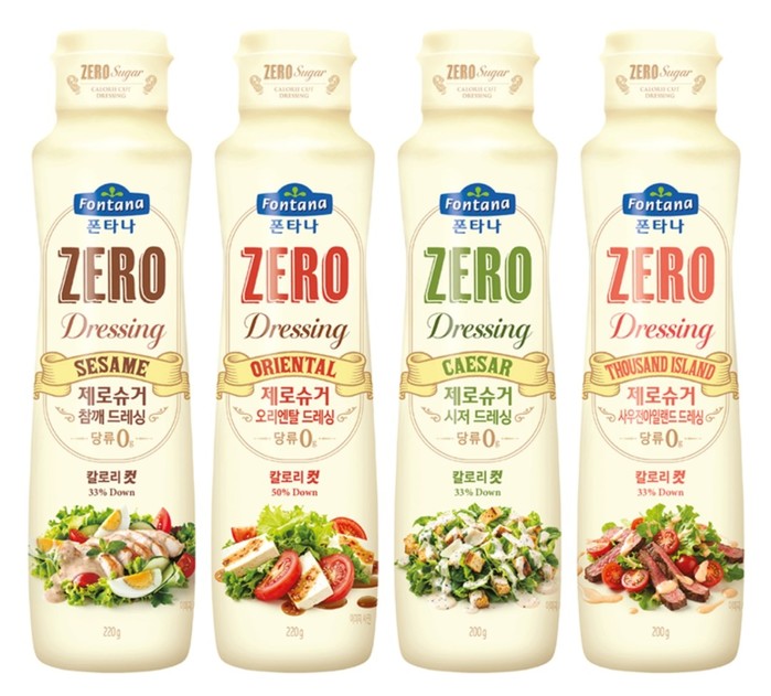 폰타나, '제로슈거 드레싱&#...